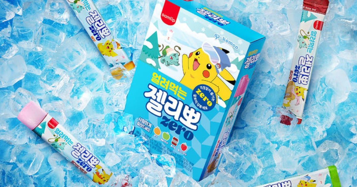 SPC삼립, '칼로리·당 제로' 젤리뽀 아이스 스틱 출시