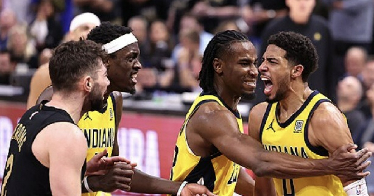 [NBA PO] 승률 .780 1번 시드 무너뜨린 인디애나, 역대 최초 진기록 수립