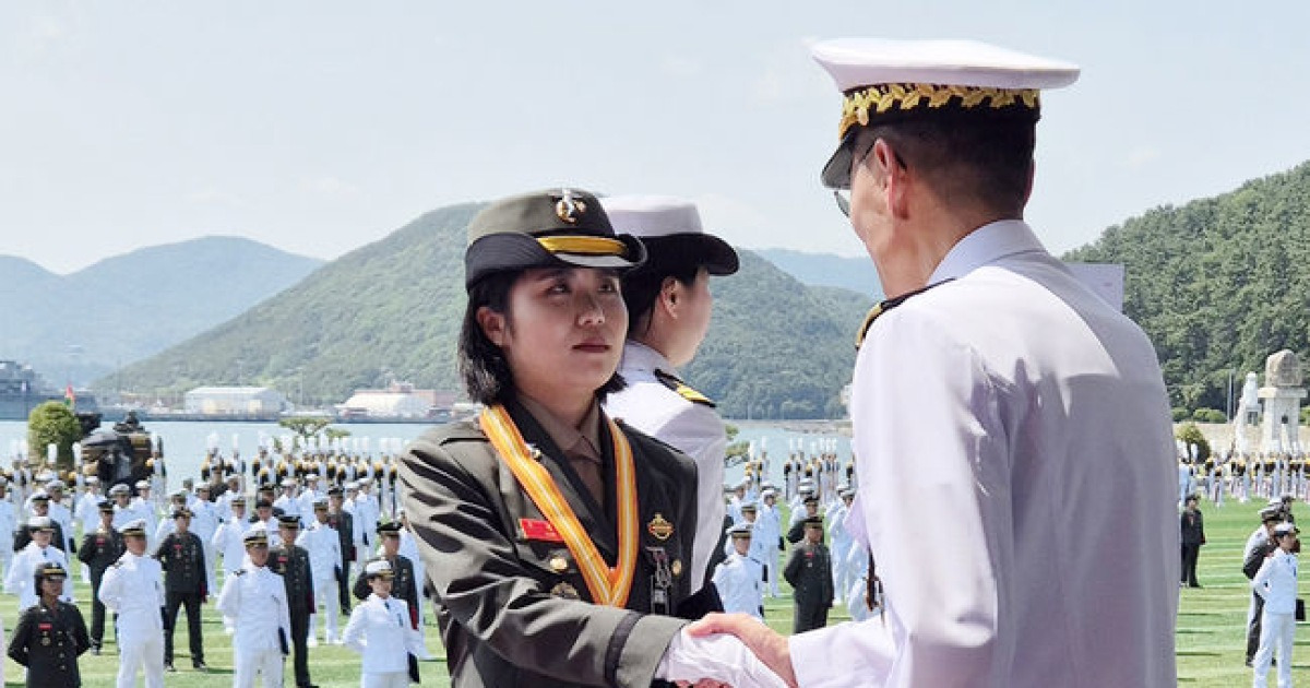 우석대 군사학과 조세림 동문, 해군참모총장 표창