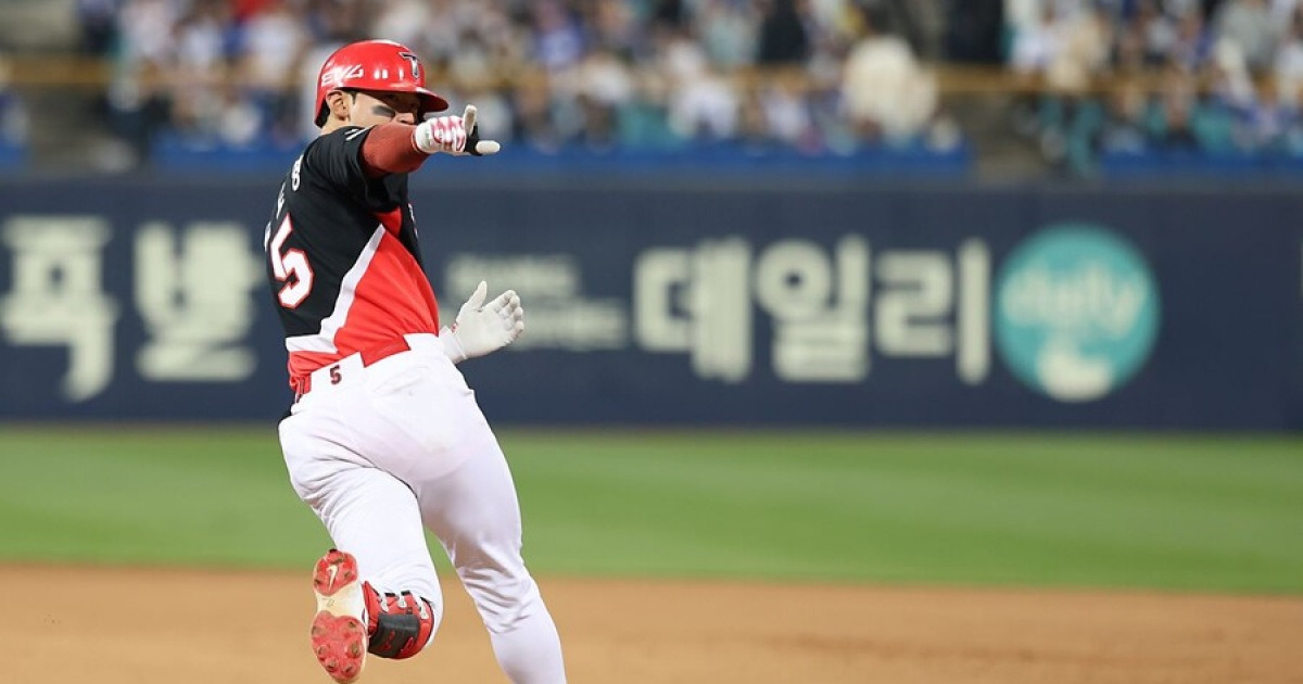 김도영 경기 모습