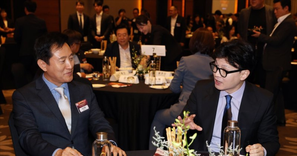국민의힘 개혁파, 당권경쟁 본격화..오세훈 ‘인적쇄신’-한동훈 ‘개혁연대’