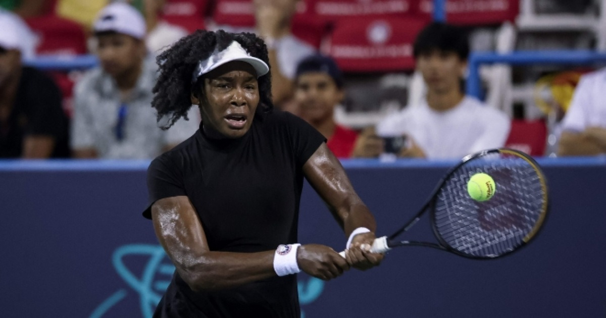 45세 비너스 윌리엄스, WTA 투어 DC 오픈 2회전서 탈락