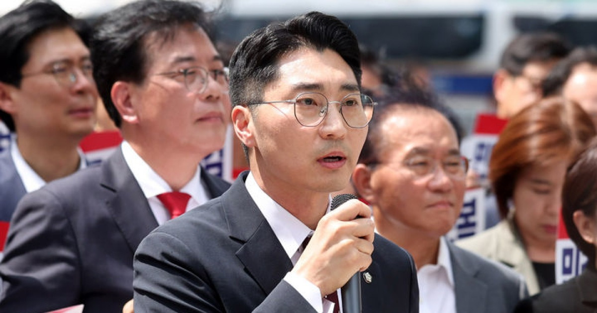 임명 발표 현장