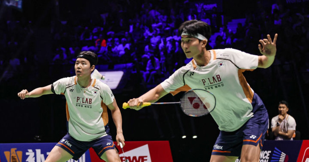 バドミントンワールドのNo.1 Seo Seung-Jae-kim Won-Ho World Championship…今年6回目の勝利（一般）