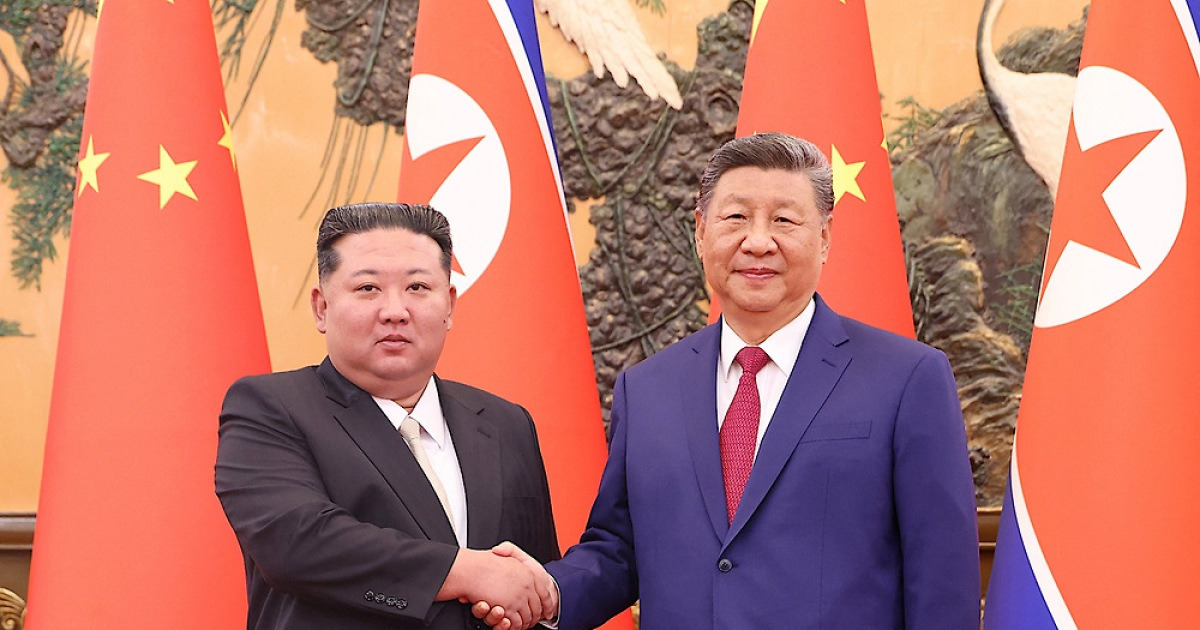 North Korean and Chinese leaders hold first official talks in 6 years