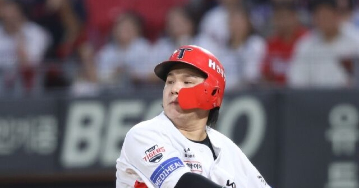김선빈 9회말 2사 기적의 끝내기안타→KIA 5-4 역전승으로 5강행 희망 이어갔다→박찬호 극적 동점타 →두산 김택연 충격의 붕괴[MD광주]