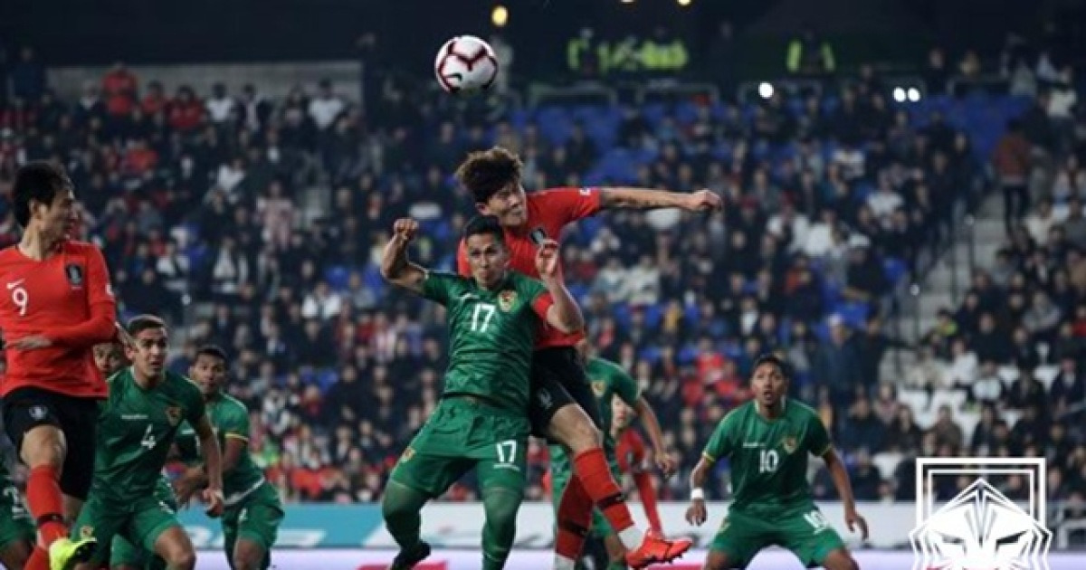 [오피셜] 韓축구, 11월 A매치 첫 상대 '볼리비아' 확정... 역대전적 2승1무 우위