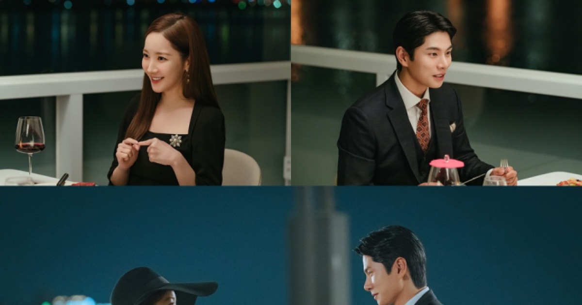 ‘컨피던스맨KR’ 박민영x이이경, 달콤살벌 데이트 현장