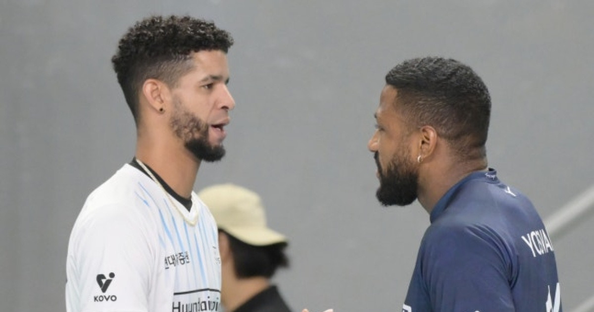 '당장 오늘 개막인데 황당' KOVO컵, 외국인 선수 못 뛴다... FIVB '출전 불가' 권고