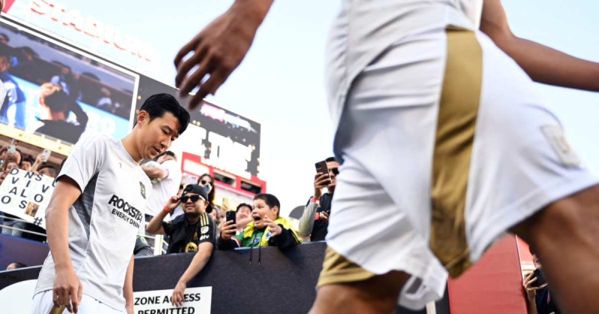 첫 필드 득점까지 ‘52초’ LAFC 손흥민, MLS 2호 골 (전반 진행 중)