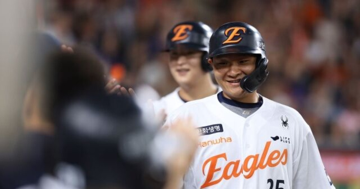 "그대로 끝났다면 우울했을 텐데" 김경문도 걱정 많았다, 안면강타 김태연 휴식 취한다…한화 권광민 콜업→이상혁 말소 [MD대전]