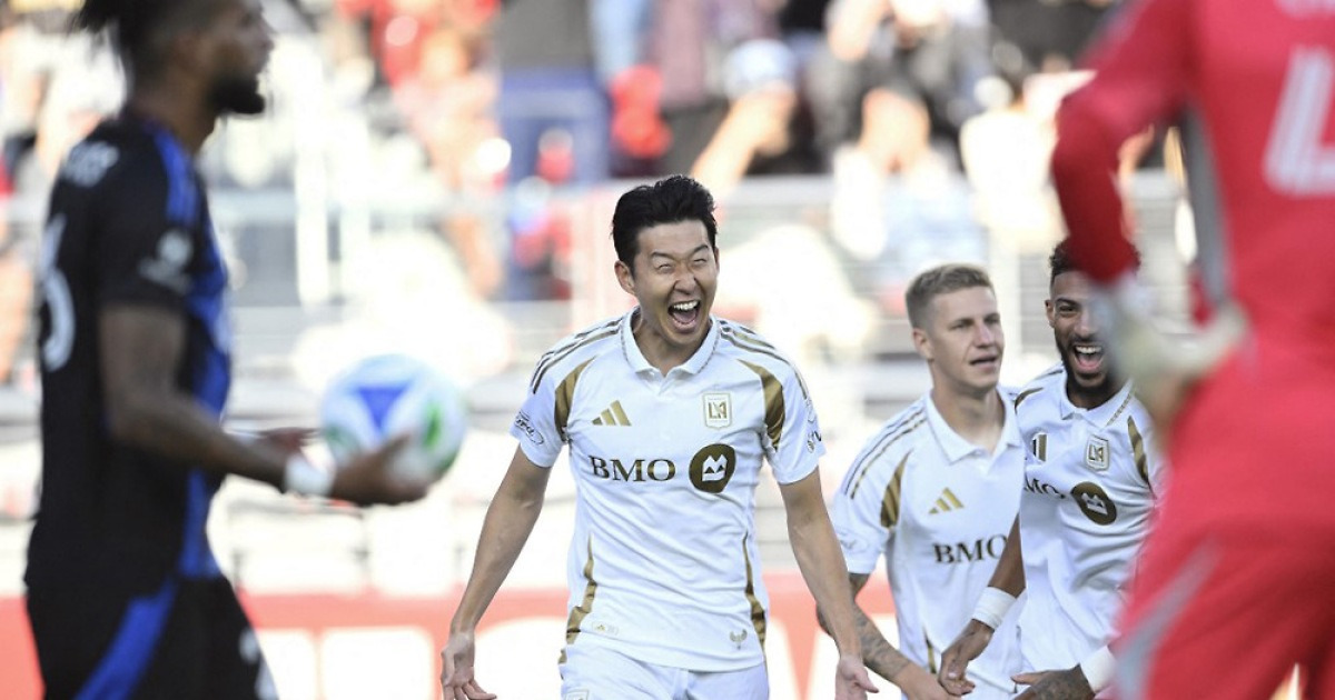 '52초 벼락골' 손흥민 2호골 폭발에 기립박수 교체까지, LAFC는 산호세에 4-2 완승