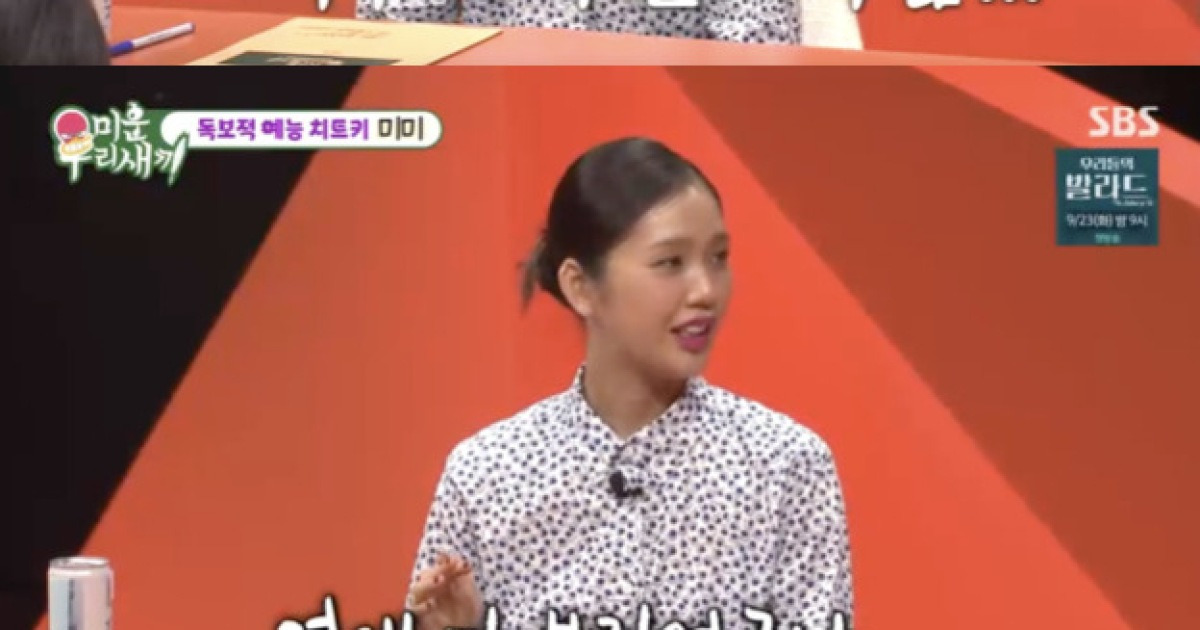오마이걸 미미, 서장훈에 돌발 청혼.."재산 많고 입냄새 없는 게 이상형"[미우새]