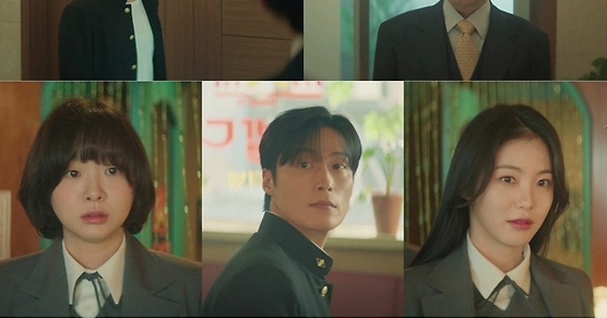 ‘백번의 추억’ 김다미-신예은-허남준, 시선 교차 엔딩에 도파민 폭발