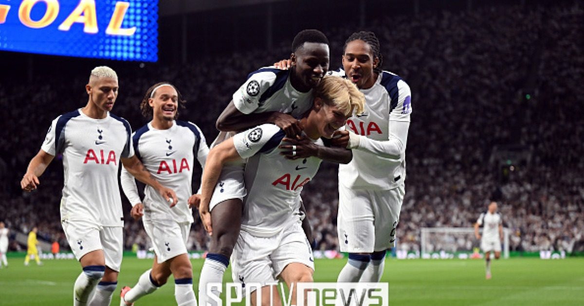 [UCL REVIEW] 손흥민 없는 토트넘, 프랭크 UCL 데뷔전서 비야레알에 1-0 승리...상대 자책골로 첫 승 챙겼다