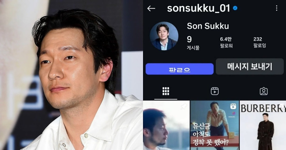 손석구, 6만 팔로워 거느린 사칭범에 직접 경고…"블루 배지 내려"