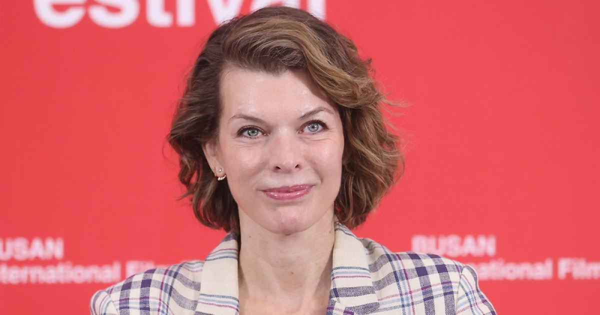 '액션 대가' 밀라 요보비치 "부산 와서 꿈 이뤘다"