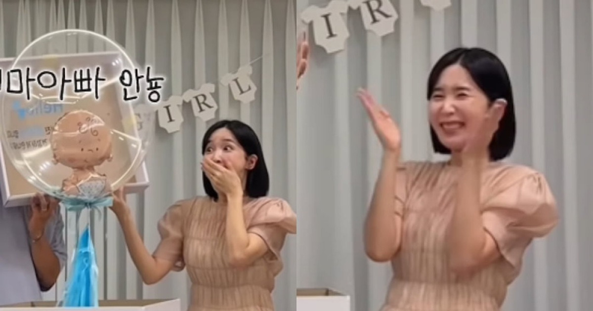 '자궁암 극복' 초아, 쌍둥이 성별 공개…"아들둥이 확정!"