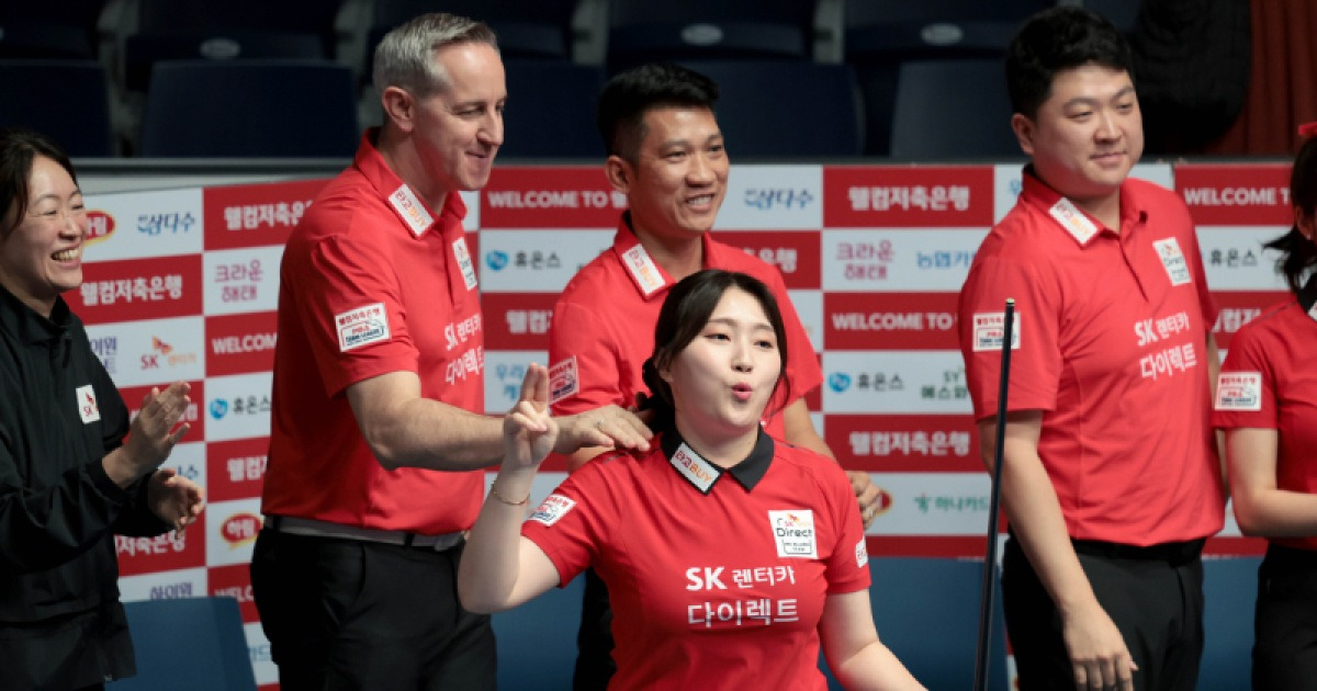 ‘강지은 2승’ SK렌터카, 4연승 질주…하나카드 제치고 3라운드 선두 [PBA]