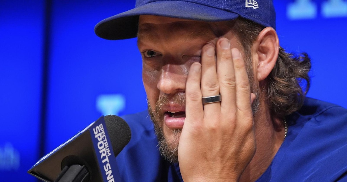 222승 전설 커쇼 고별 선언… “눈 못 마주치겠네요” 울먹