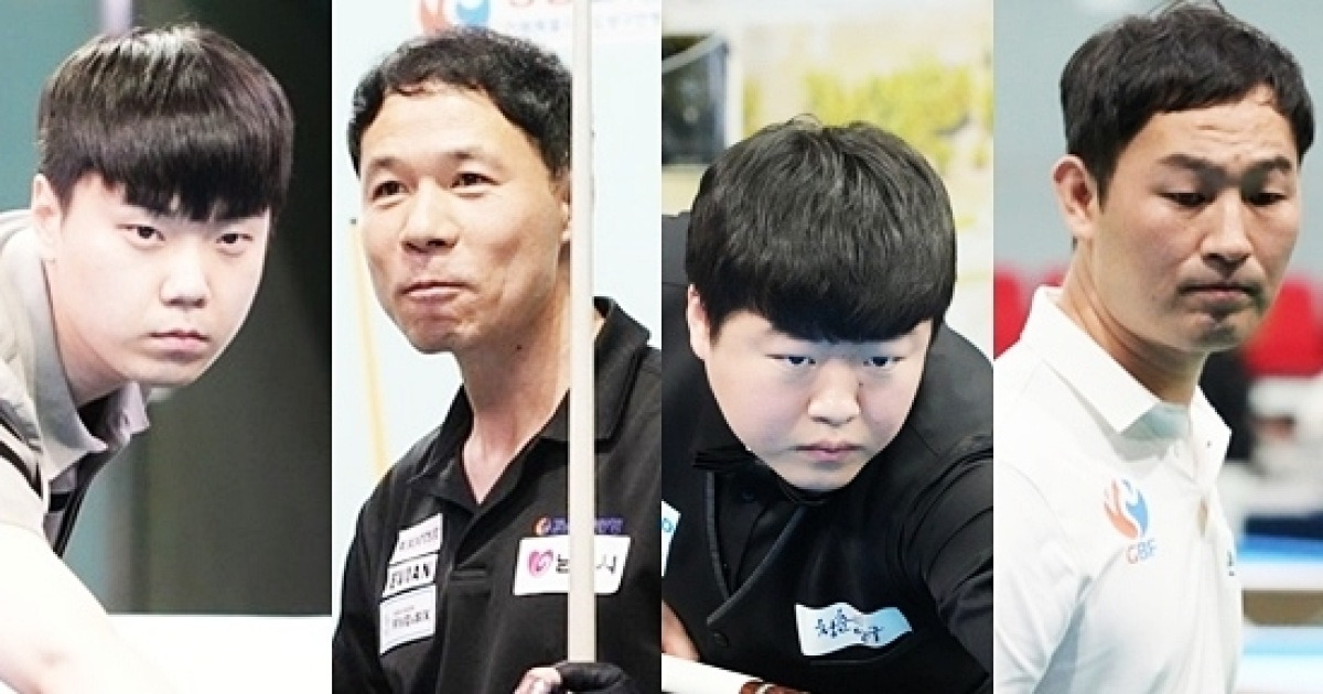 당구 ‘신구 천재대결’ 김행직, 김현우에 1점차 진땀승…허정한과 4강 격돌[2025 경남고성군수배]