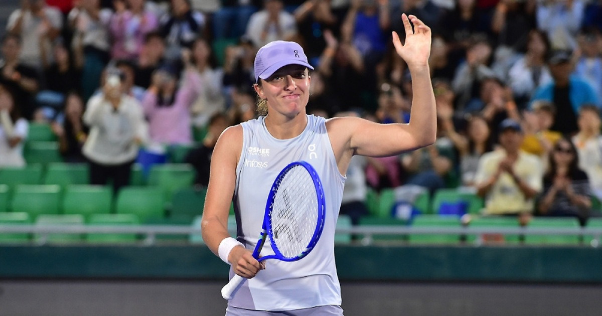 시비옹테크 vs 알렉산드로바, 코리아오픈 테니스 결승 격돌(종합)