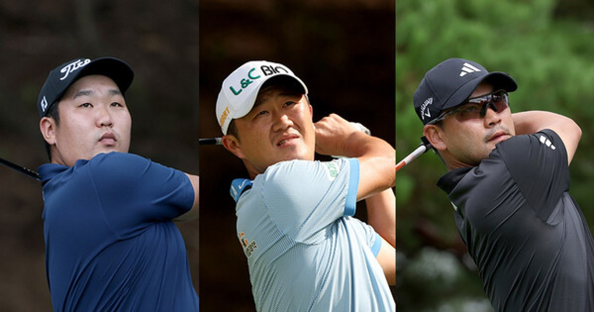 '우승 접전' 김찬우·박성국·이준석, 골프존 오픈 3R 공동1위 [KPGA]
