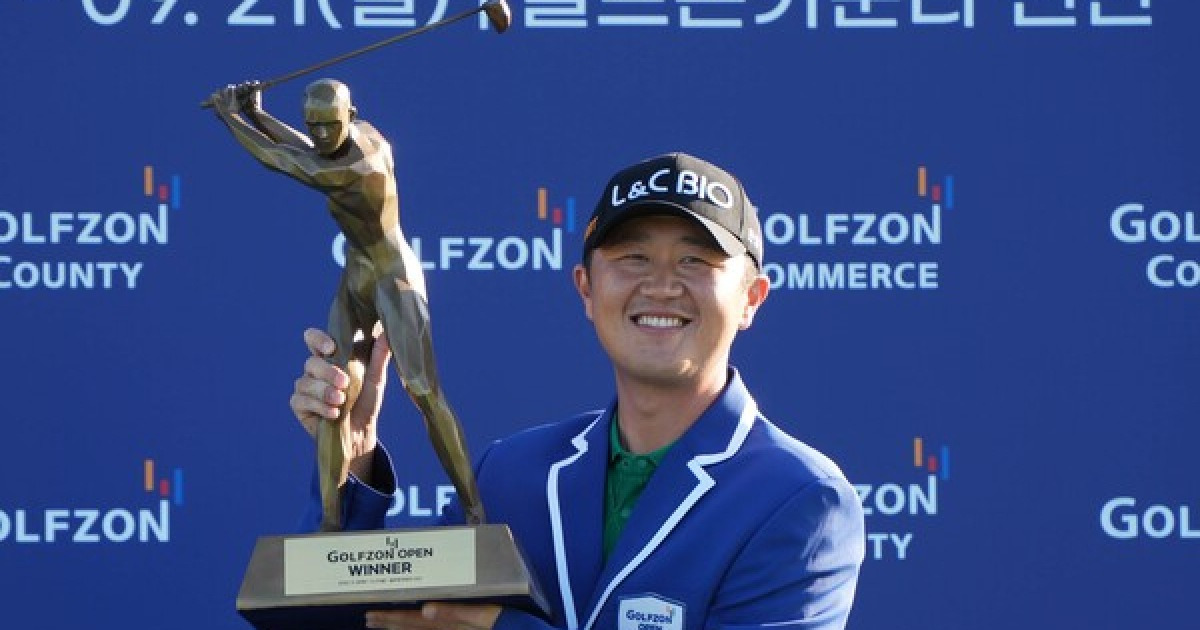 재기에 성공한 박성국 "QT 끝나고 무너지는 느낌…차에서 많이 울었어요" [KPGA 골프존 오픈]