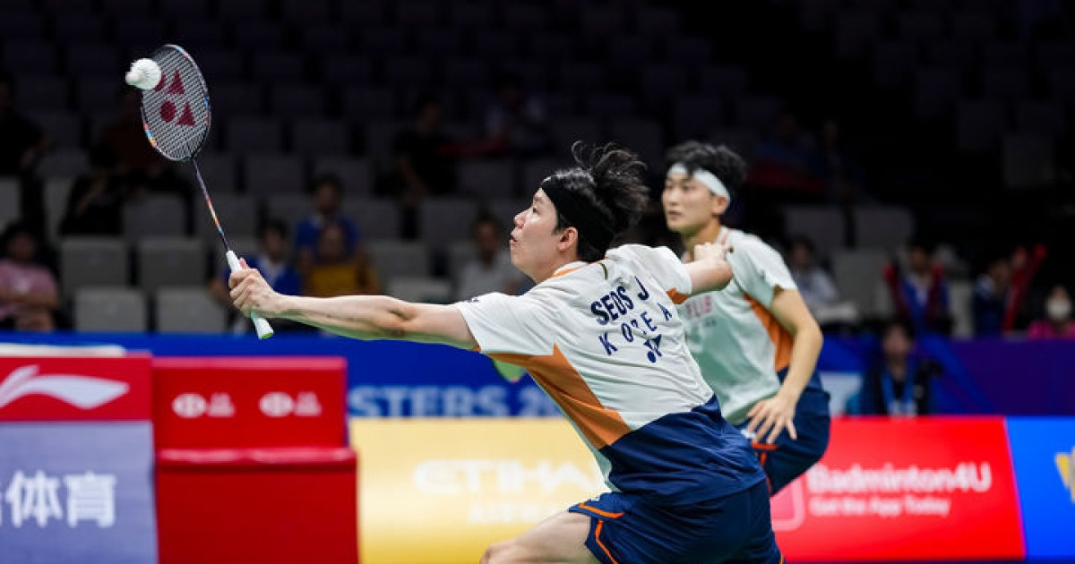 배드민턴 김원호-서승재, 중국 마스터스서 올해 7번째 우승 달성