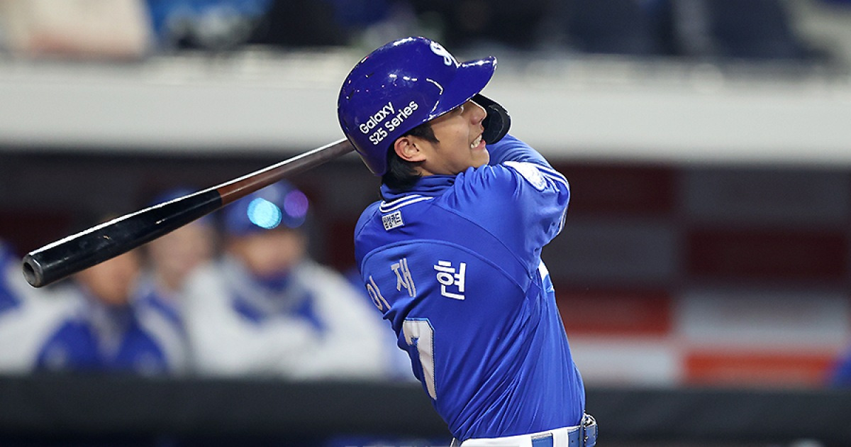 "잘 맞으면 더 재미있죠" 이재현이 신나면 삼성이 불붙는다, 개인 4안타→팀 14득점