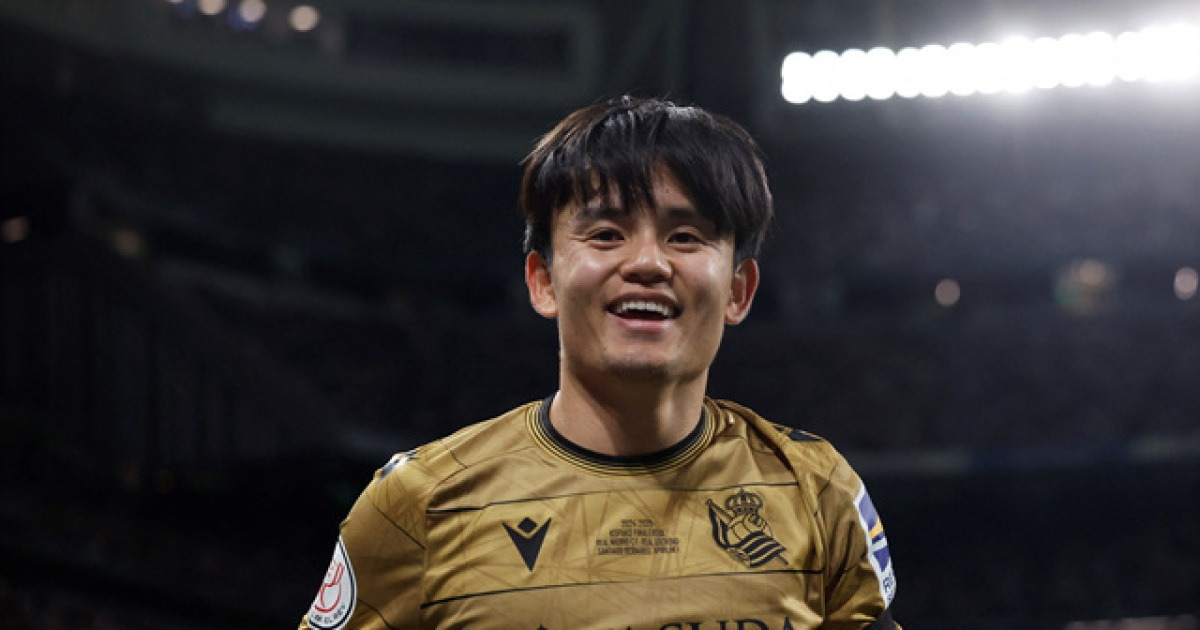 '日 이런 걱정을...' 대표팀 에이스 충격 부진→"뛰면 안돼" 혹평도 나왔다... 쿠보에 무슨 일이