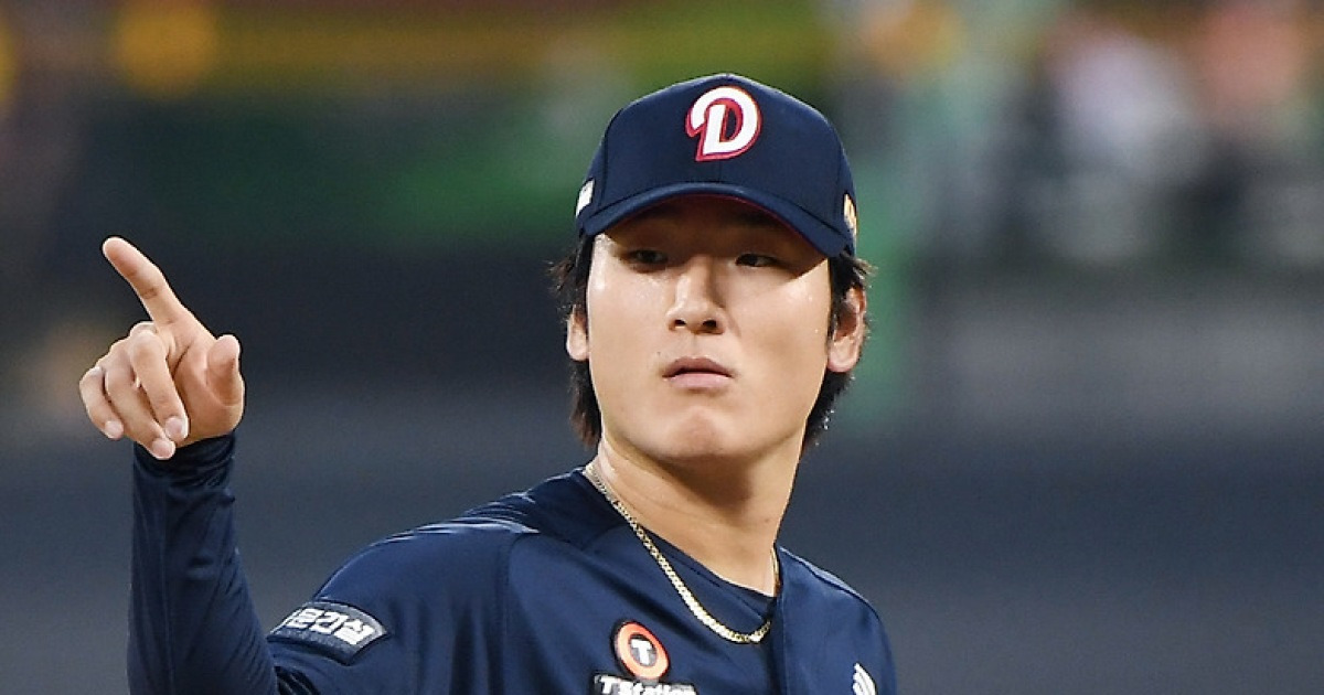 "화난 거 같던데." 11K 무실점 이게 곽빈이지. 안풀린 울분 SSG에게 다 쏟아낸 작년 다승왕 "쳐봐 하고 던졌다."[인천 인터뷰]