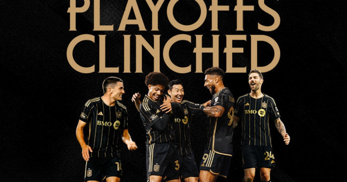 "SON 분명 위협적인 존재될 거야" 손흥민, 또 우승 트로피 드나? LAFC, 플레이오프 진출 확정