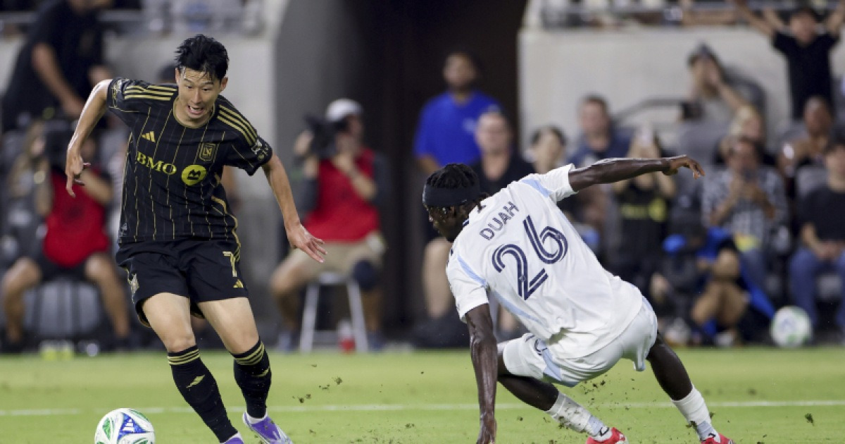 손흥민, 미국 이적 후 첫 홈경기 득점…7경기 6골 ‘맹폭’