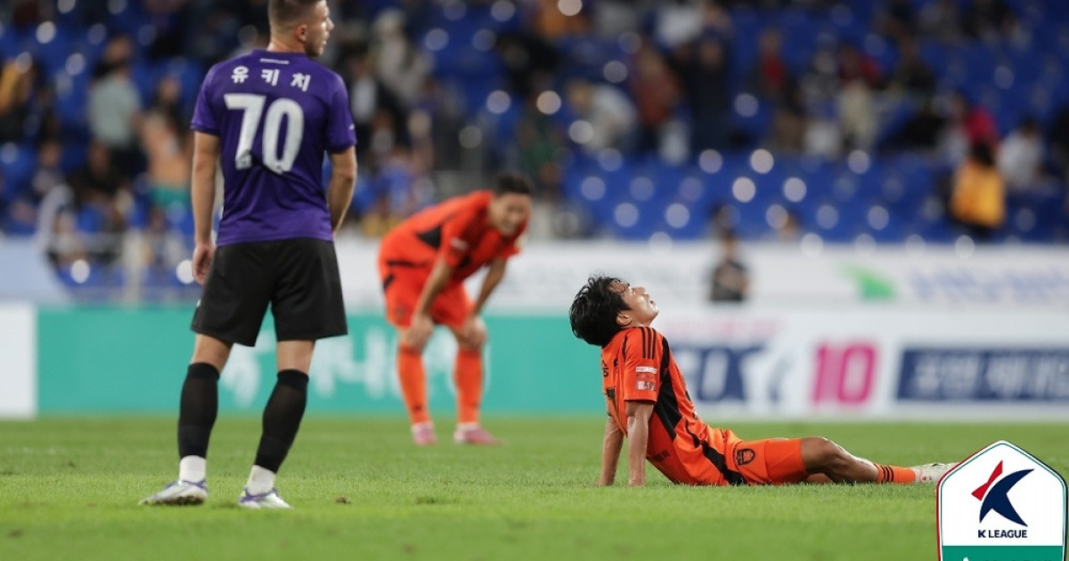 '신태용 매직' 언제 나오나? 울산, 강등권과 불과 '2점 차'…안양과 헛심공방 끝 0-0 무승부→9위 유지
