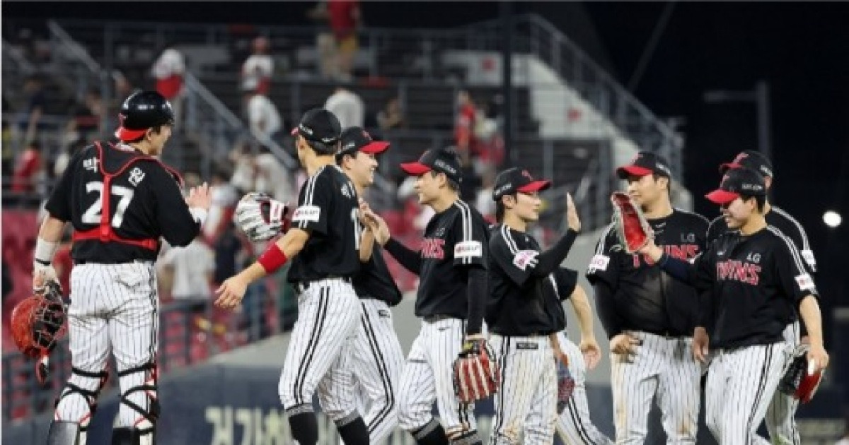 LG 매직넘버 5, 우승 9부능선 넘었다...구단 최다승 88승까지 노려