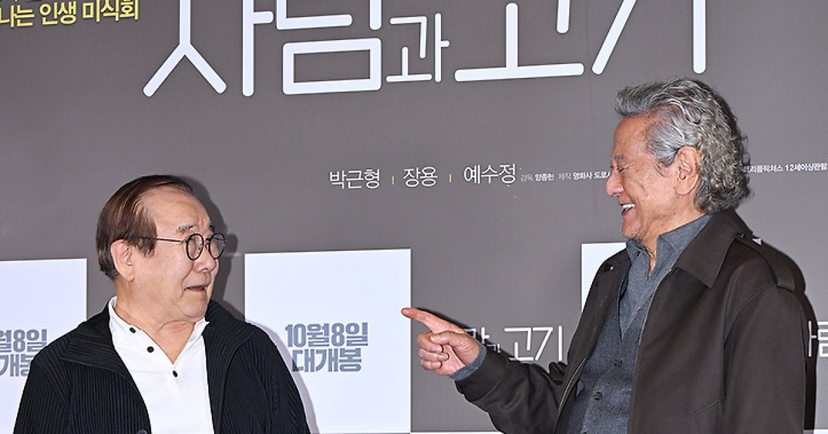 장용-박근형, 영화 속 케미 그대로 [포토엔HD]