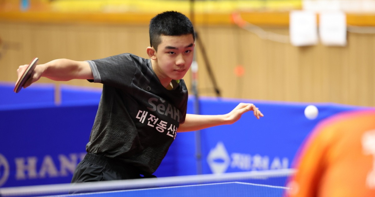 ‘탁구 천재’ 이승수와 허예림 “언젠간 최고의 선수가 될게요”