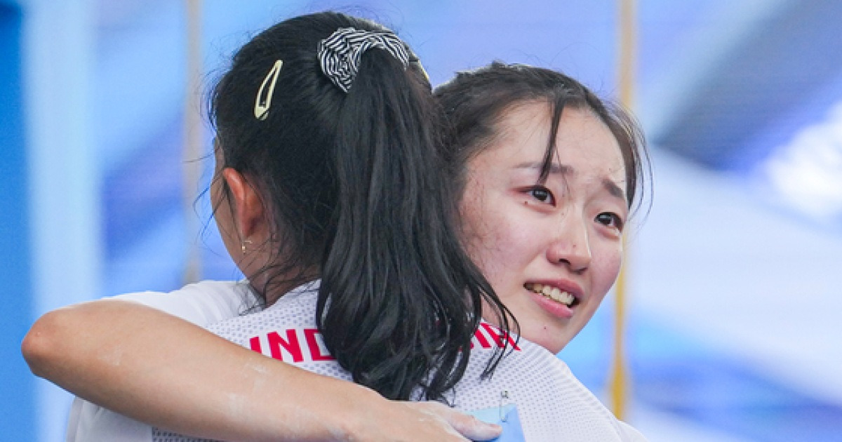 정지민, 스포츠클라이밍 세계선수권 여자 스피드 4위