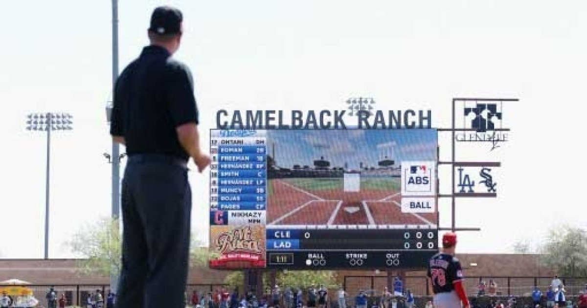 메이저리그에도 ‘로봇 심판’이 온다...2026년 ABS 챌린지 도입 [오피셜]