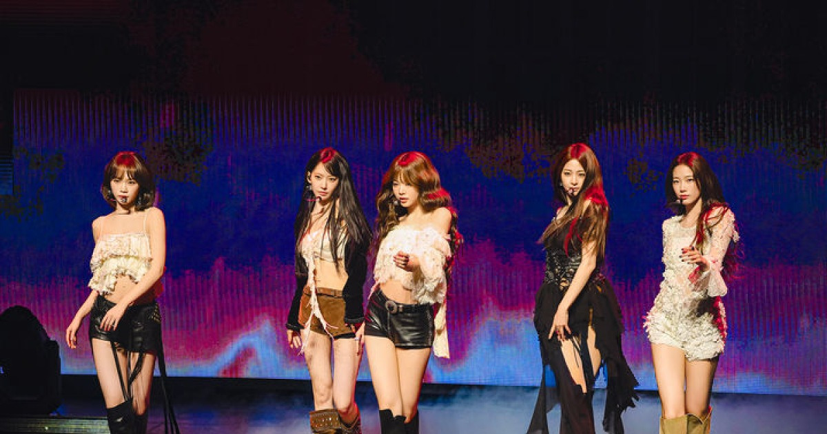 르세라핌, '북미 영향력' 확장…7개 도시 매진 투어 성료