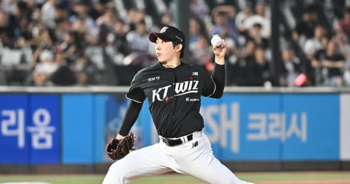 'SSG→KT 트레이드, 커리어 최고 시즌' 오원석, KKKKKKK 무실점 역투…82일 만에 웃었다