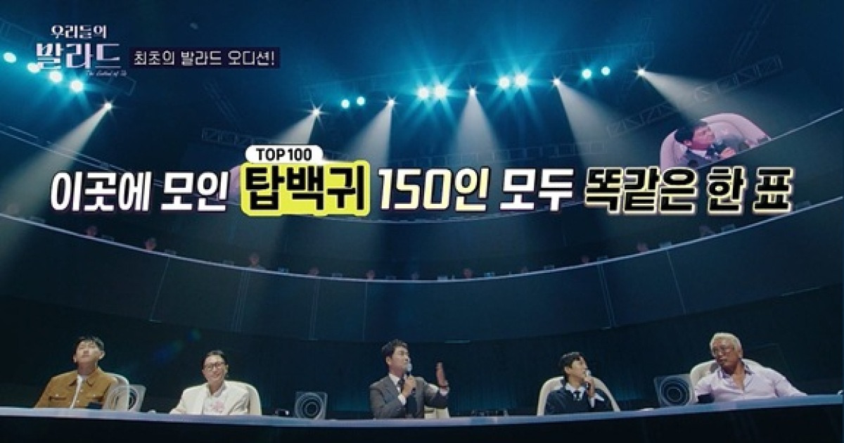 160분 편성 통했다..‘우리들의 발라드’ 첫 회부터 동시간대 1위 [종합]