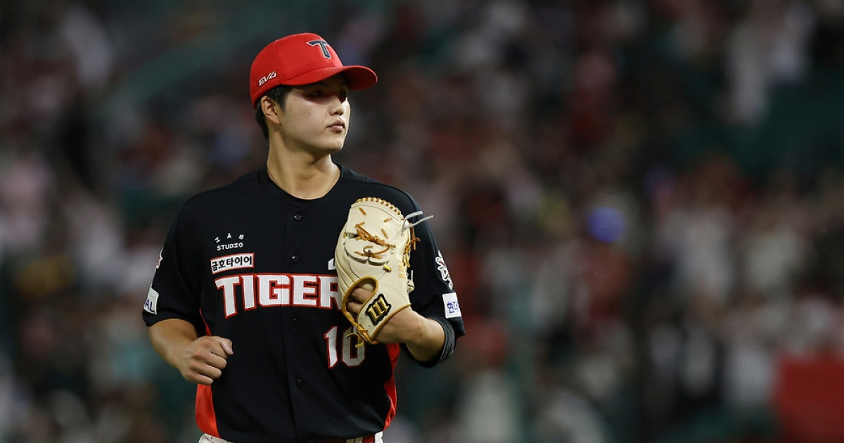 폐허 속 새로운 싹이 움튼다··· 데뷔 첫 5이닝 KIA 김태형, 내년 본격 선발 경쟁 예고