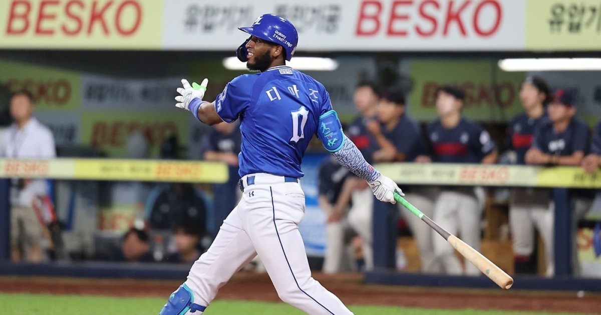 삼성 디아즈, 박병호의 한 시즌 최다 144타점과 타이···5경기 남기고 50홈런 -2개·150타점 -6개