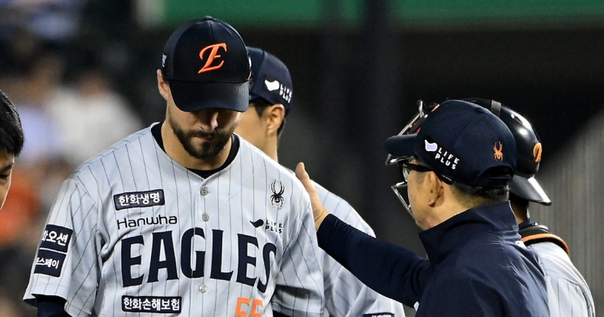 200K 달성, 그런데 최다 실점이라니…믿었던 와이스가 무너졌다 '4⅓이닝 6실점'
