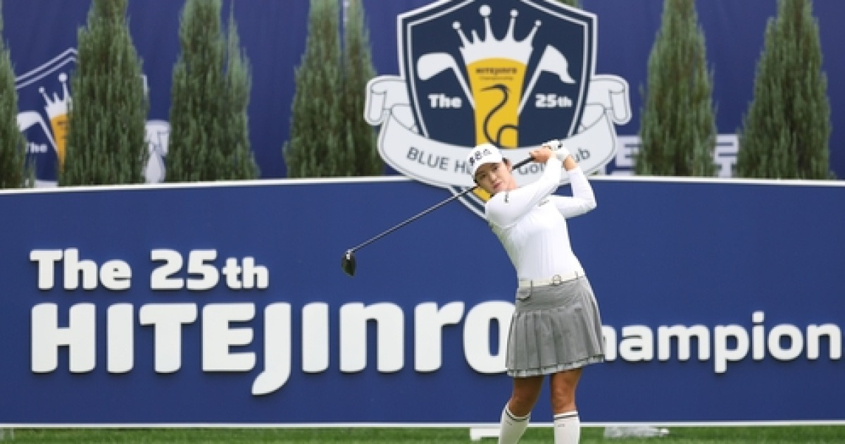 박도영, KLPGA 투어 메이저 하이트진로 챔피언십 1R 선두(종합)