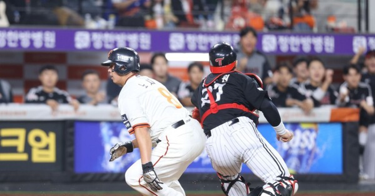 한화 류현진 "노시환의 포기하지 않았지만, 포기한 척했던 연기력 좋았다" [스춘 현장]