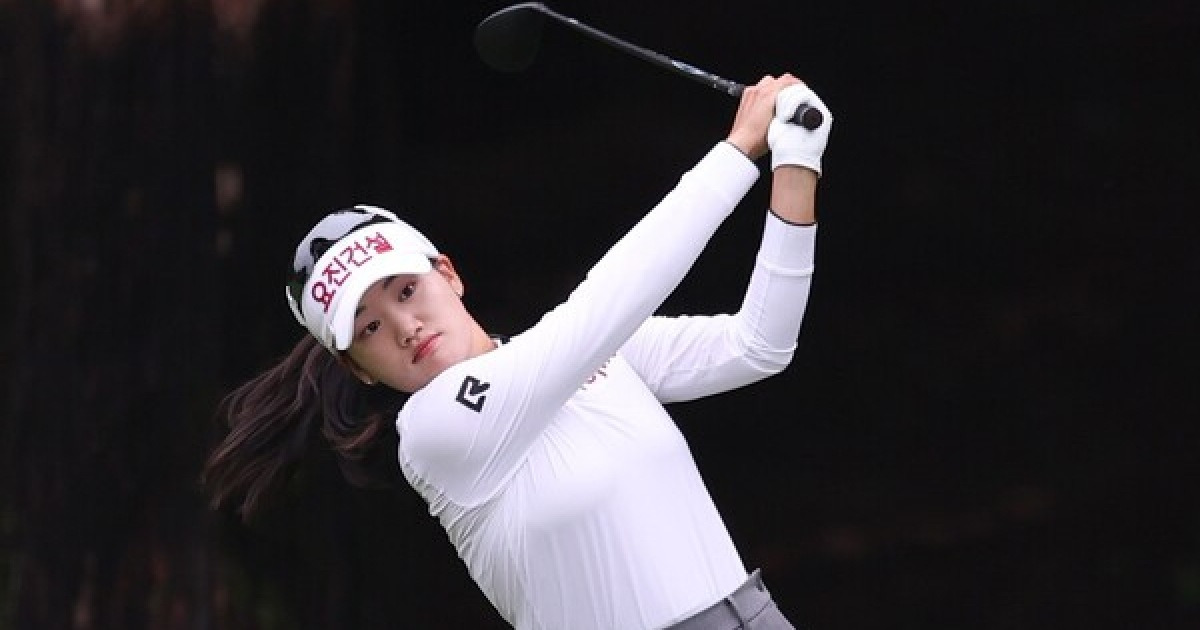 김수지·이다연 제압한 '상금1위' 노승희, 하이트진로 챔피언십 첫날 선두권 [KLPGA 메이저]