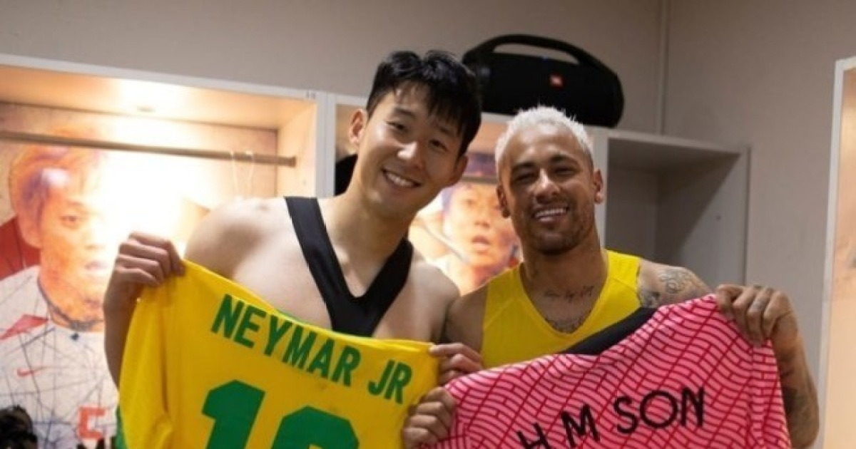 '손흥민vs네이마르' 성사되나?...축구 황제, "브라질 핵심 선수잖아, 그가 있어야 해" 주장